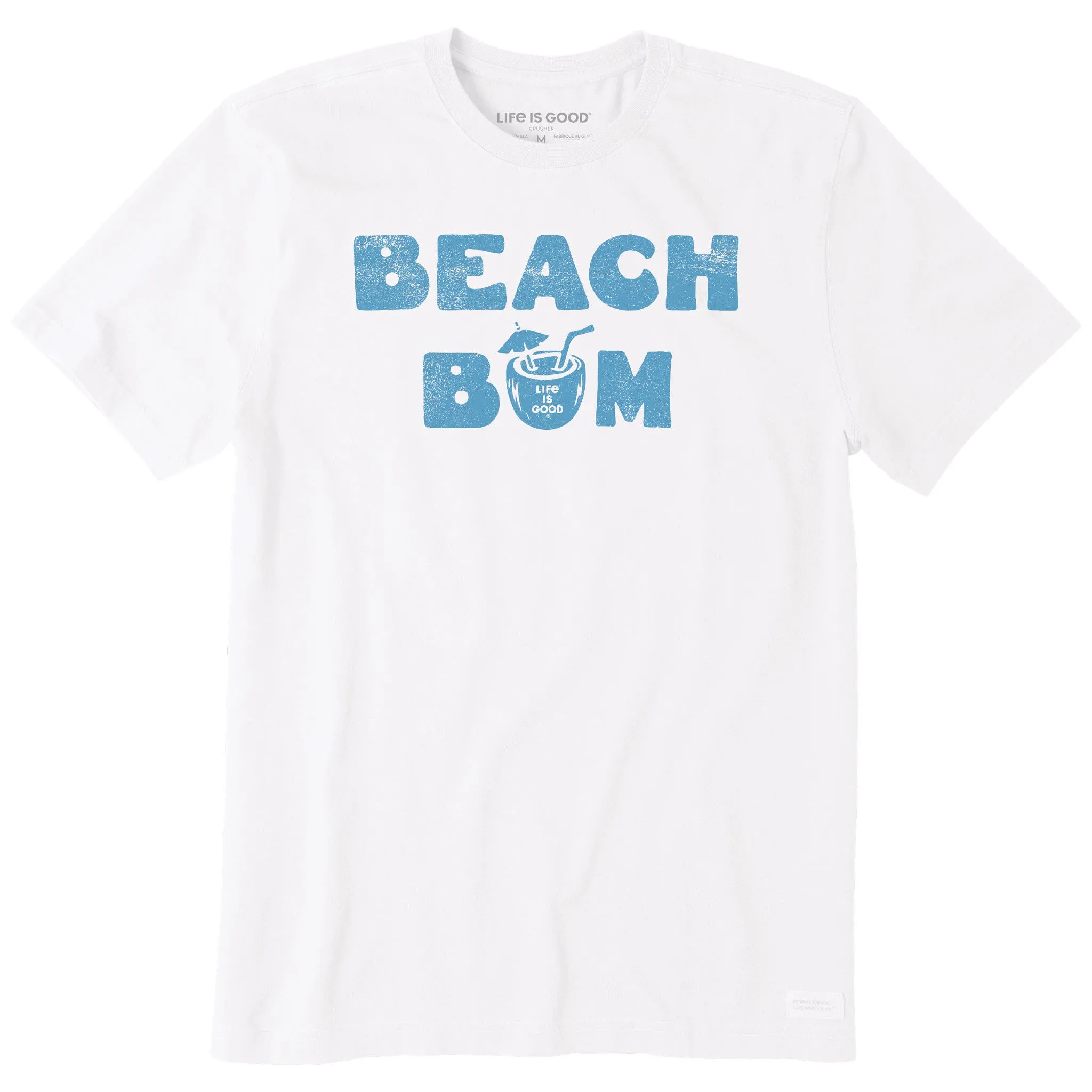 Men's Beach Bum Tropical Drink Short Sleeve Tee Life is Good