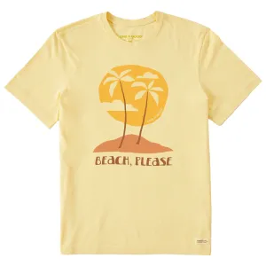Men's Beach Please Palms Short Sleeve Tee Life is Good