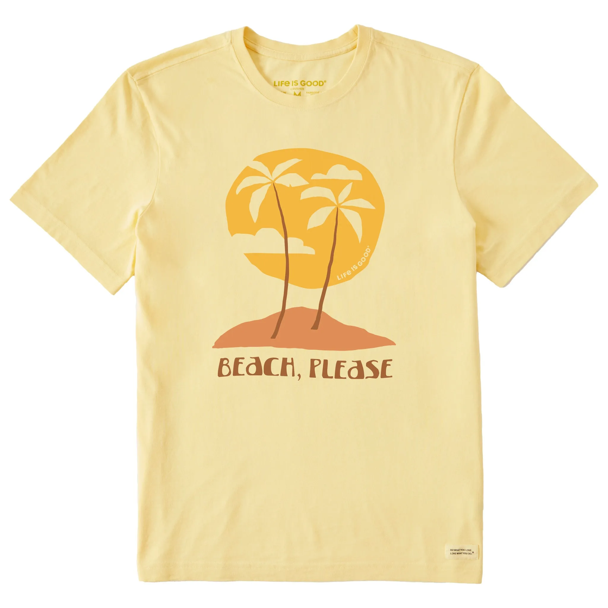 Men's Beach Please Palms Short Sleeve Tee Life is Good