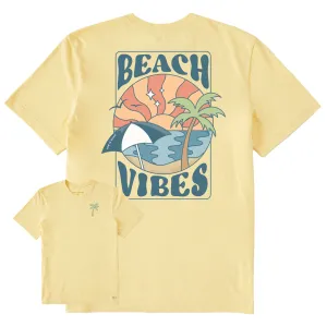 Men's Beach Vibes Short Sleeve Crusher Tee Life is Good