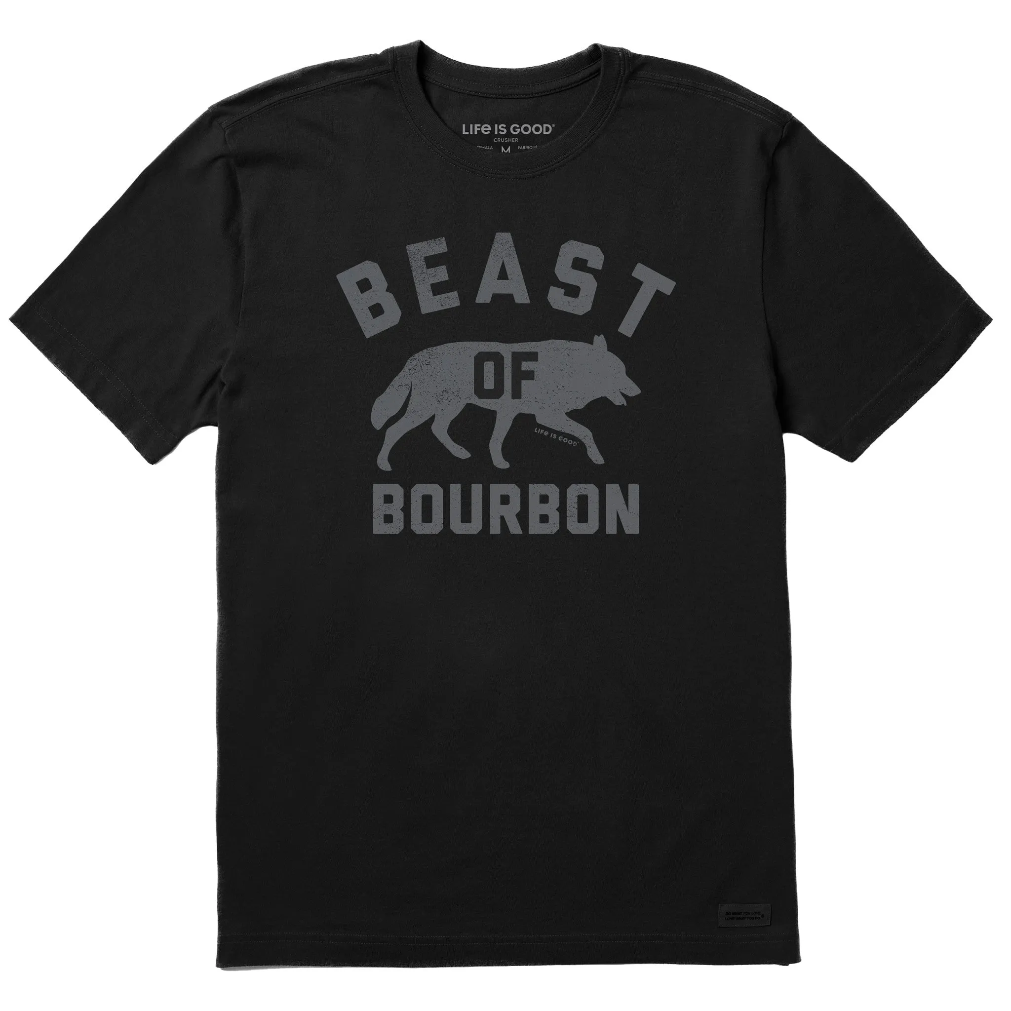 Men's Beast of Bourbon Short Sleeve Crusher Tee Life is Good