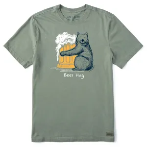 Men's Beer Hug Short Sleeve Crusher Tee Life is Good
