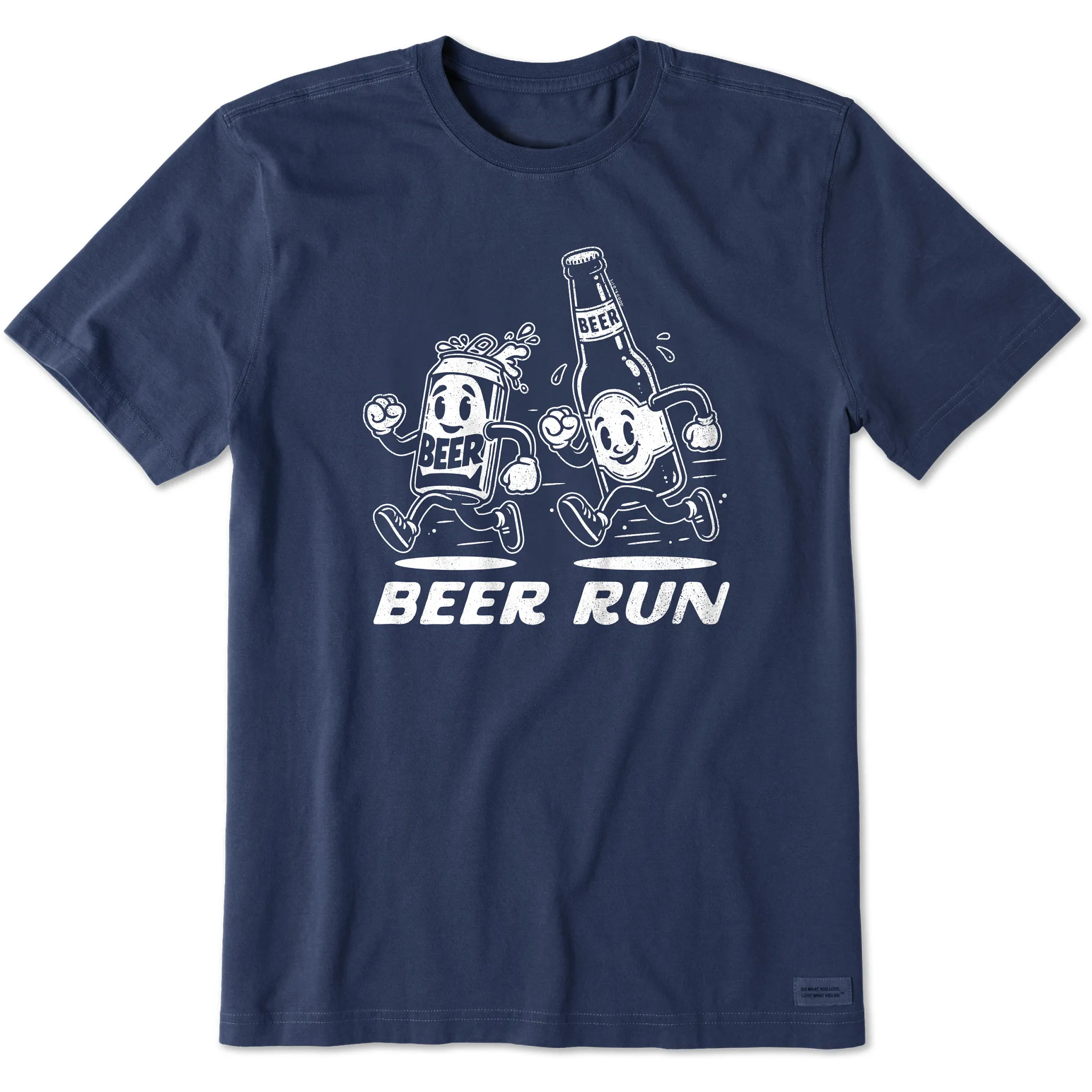 Men's Beer Run Short Sleeve Tee Life is Good