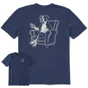 Men's Bert's Boxer w Old Fashioned Short Sleeve Crusher Tee Life is Good