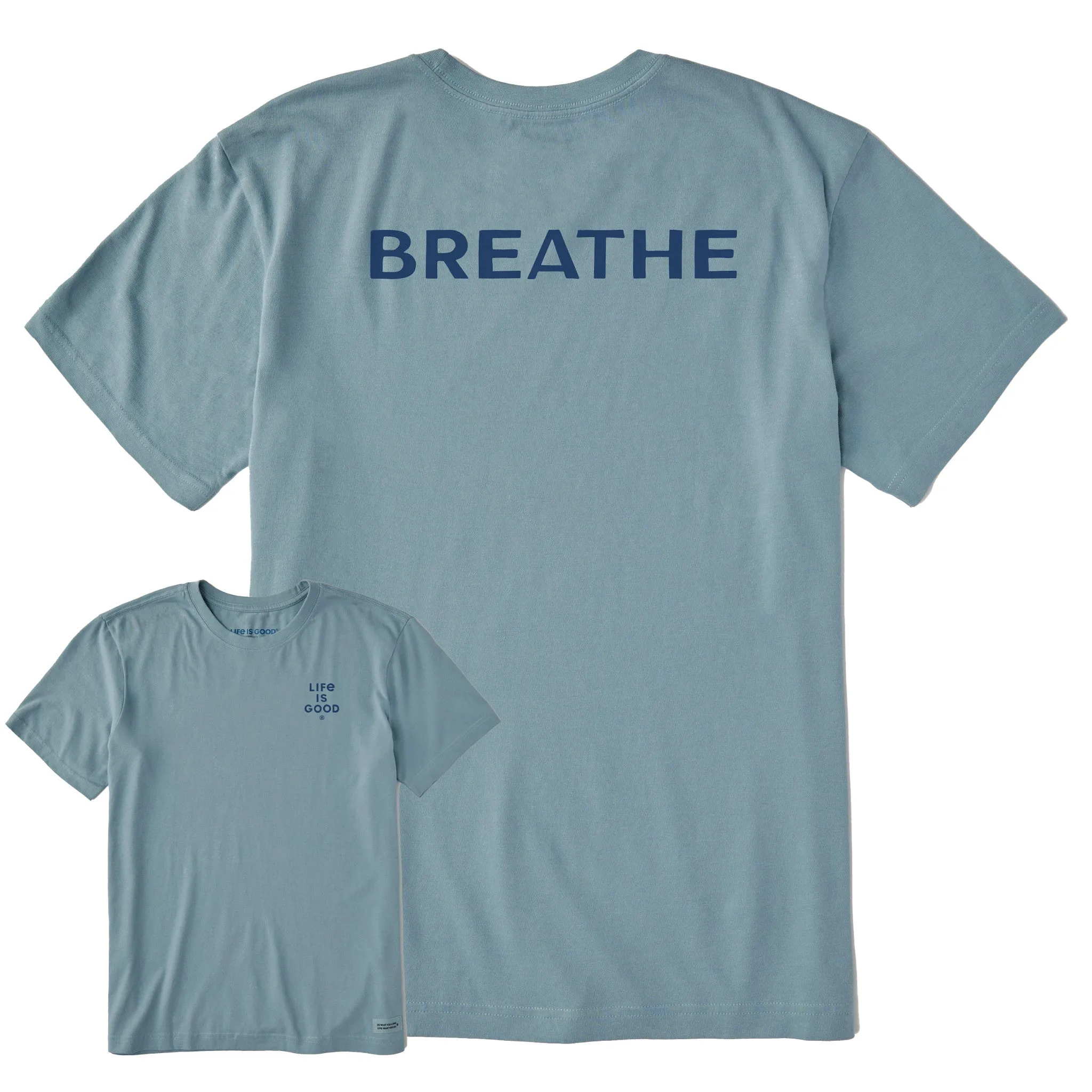 Men's Bert's Breathe Short Sleeve Crusher Tee Life is Good