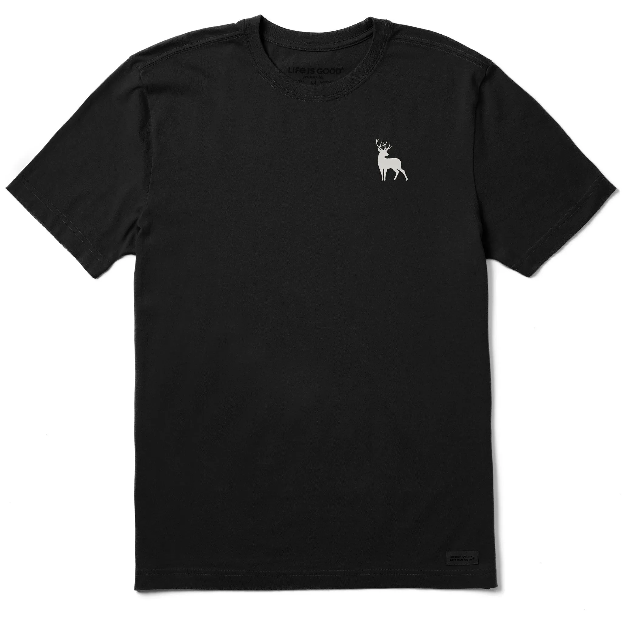 Men's Bert's Buck Short Sleeve Crusher Tee Life is Good