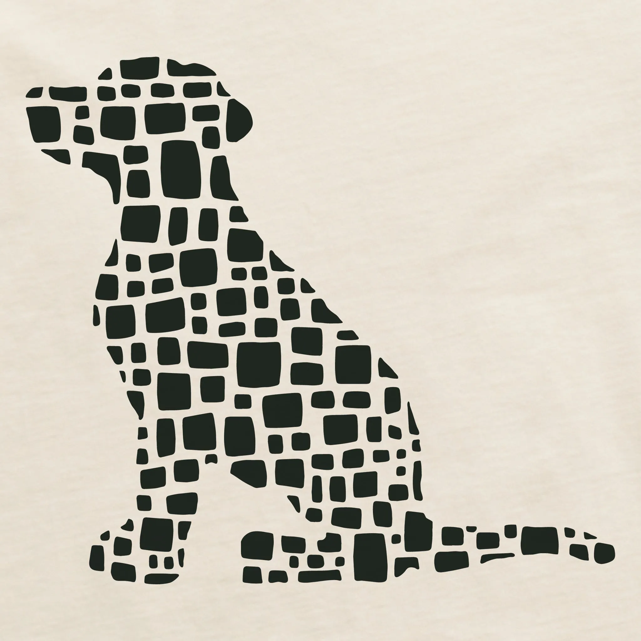 Men's Bert's Cobblestone Dog Short Sleeve Crusher Tee Life is Good