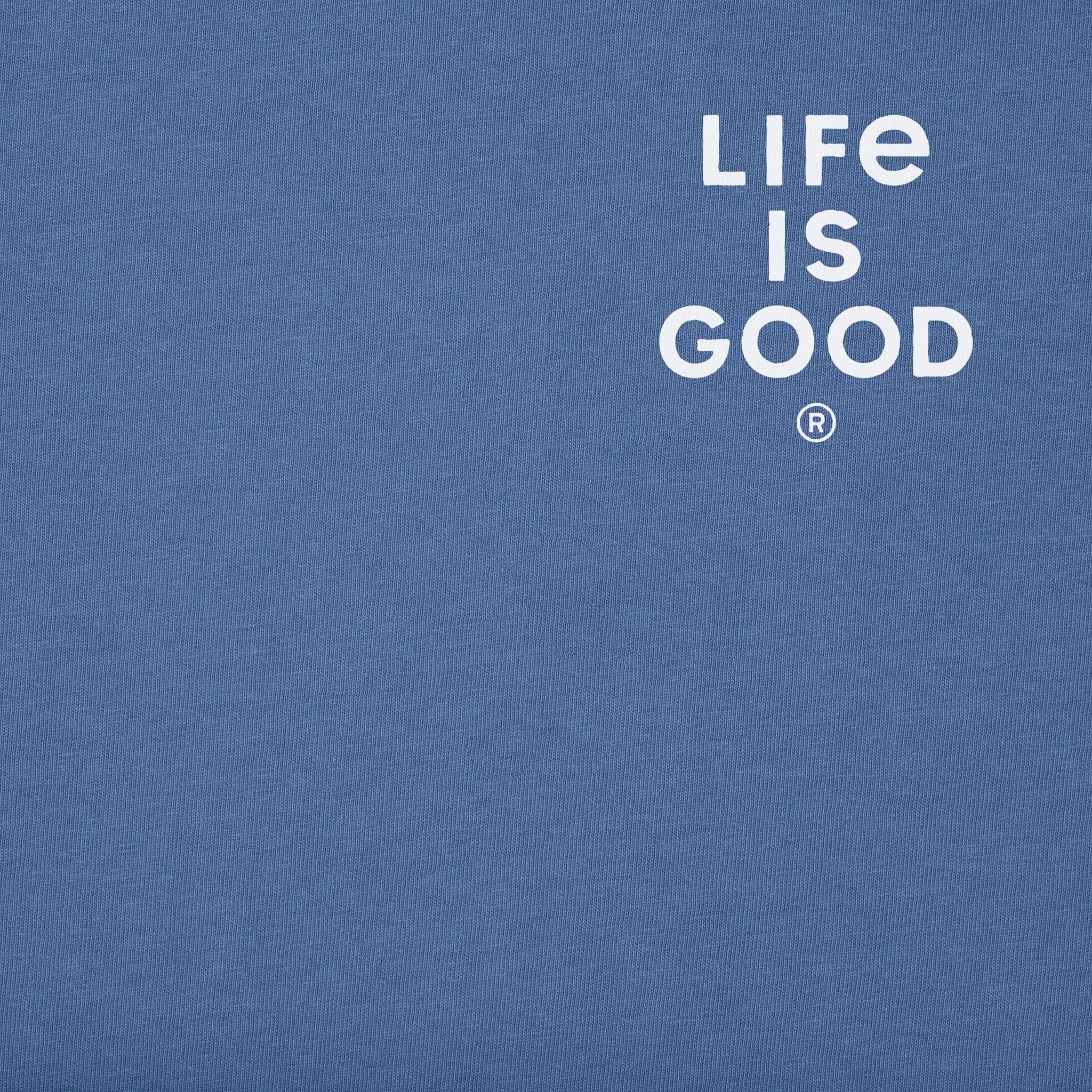 Men's Berts Dog Manifesto Short Sleeve Crusher Tee Life is Good