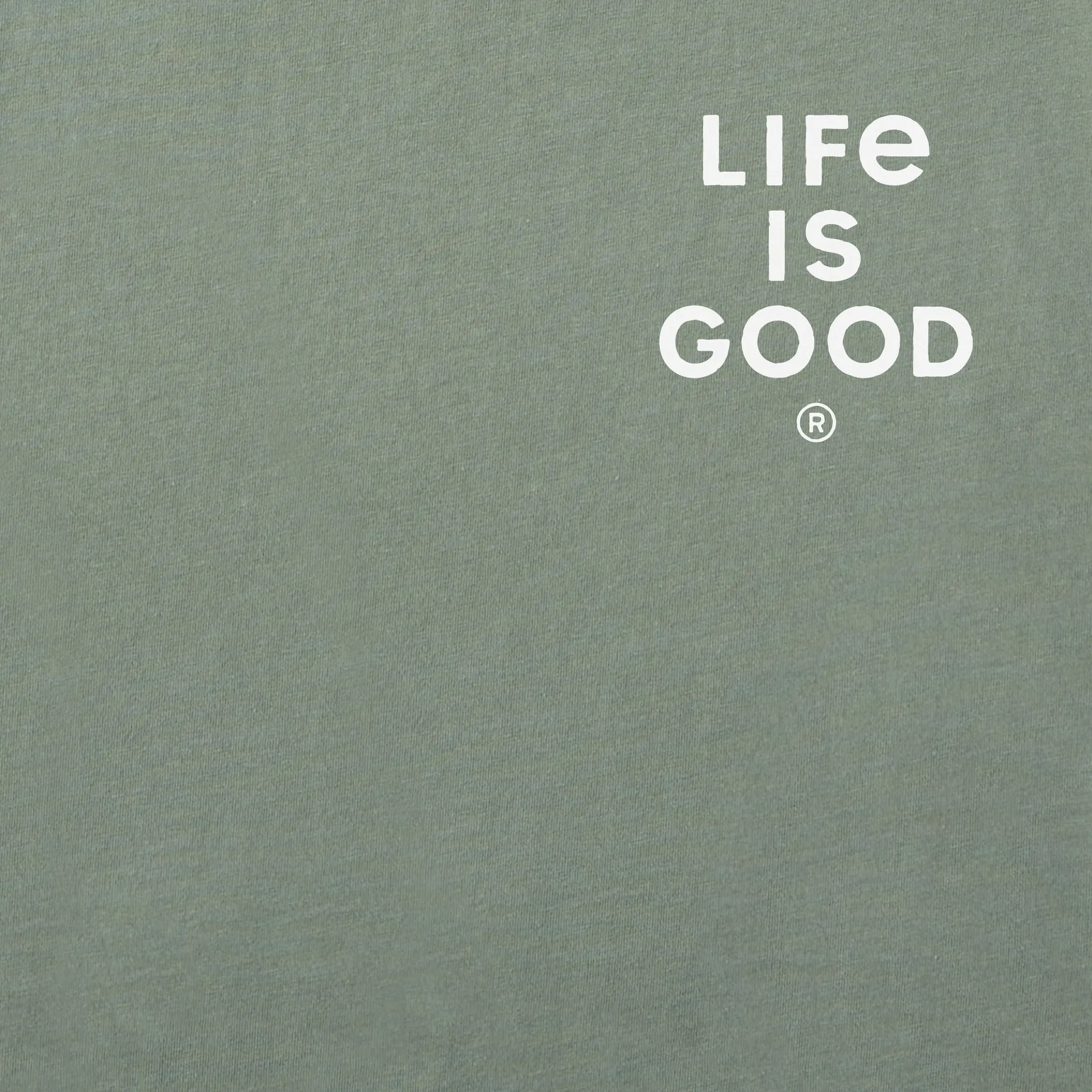 Men's Berts Dog Manifesto Short Sleeve Crusher Tee Life is Good