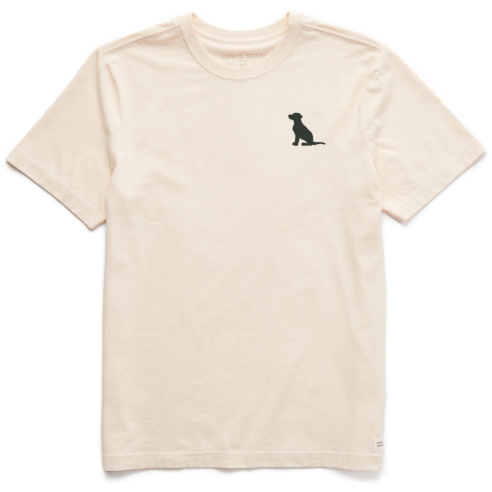 Men's Bert's Dog Short Sleeve Crusher Tee Life is Good