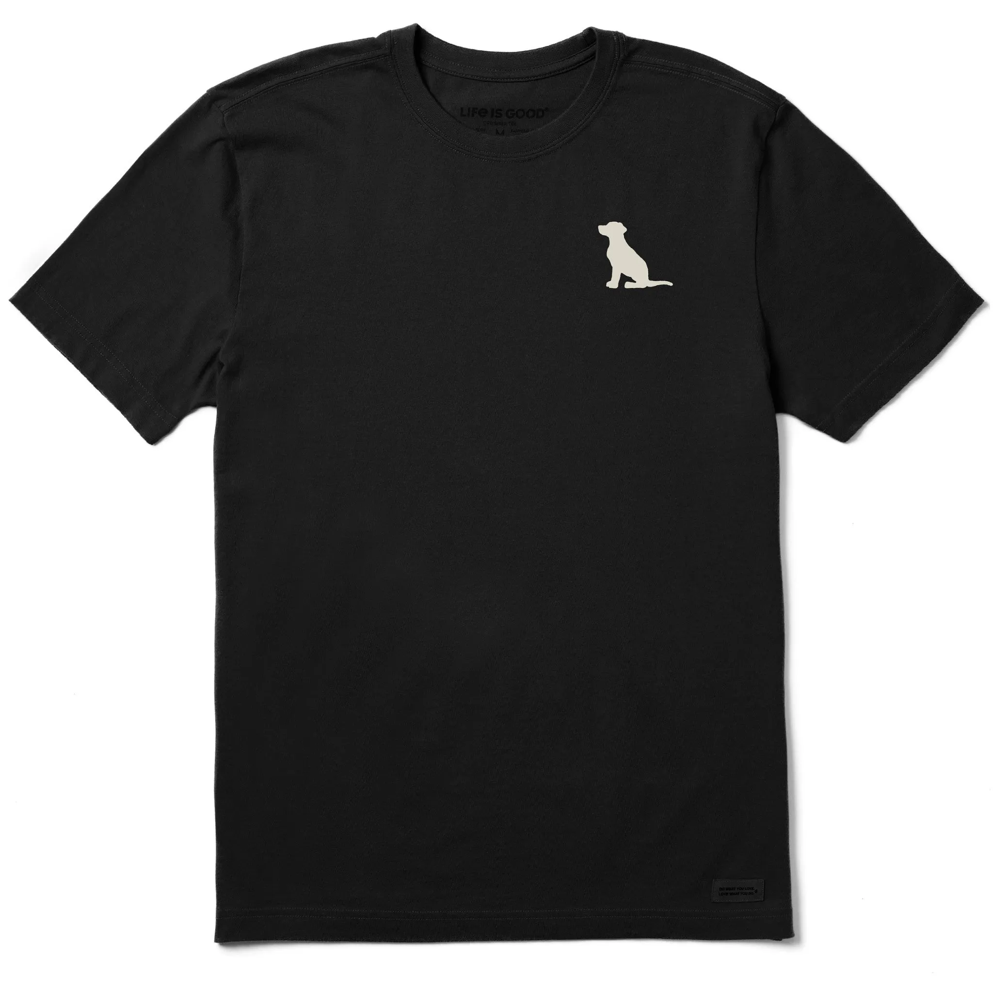 Men's Bert's Dog Short Sleeve Crusher Tee Life is Good