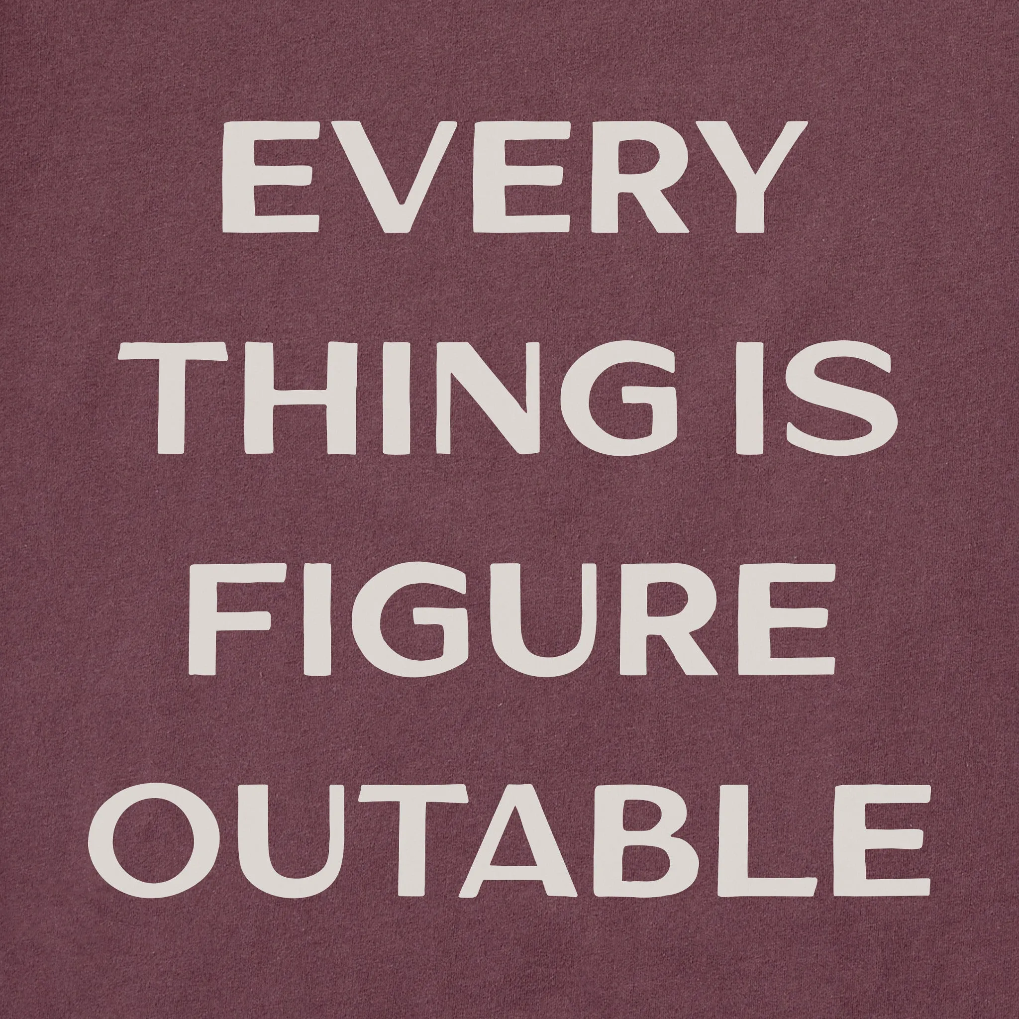 Men's Bert's Figureoutable Short Sleeve Crusher Tee Life is Good