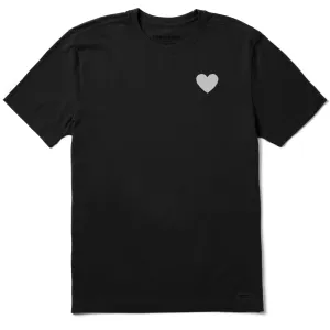 Men's Bert's Heart Short Sleeve Crusher Tee Life is Good