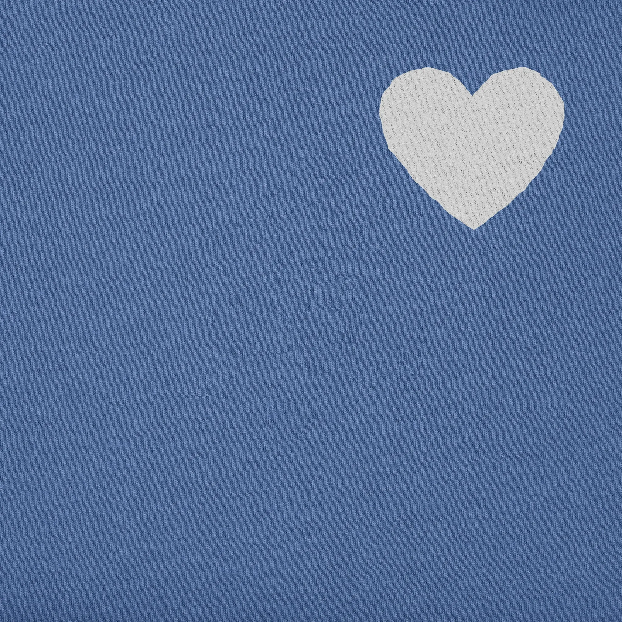 Men's Bert's Heart Short Sleeve Crusher Tee Life is Good