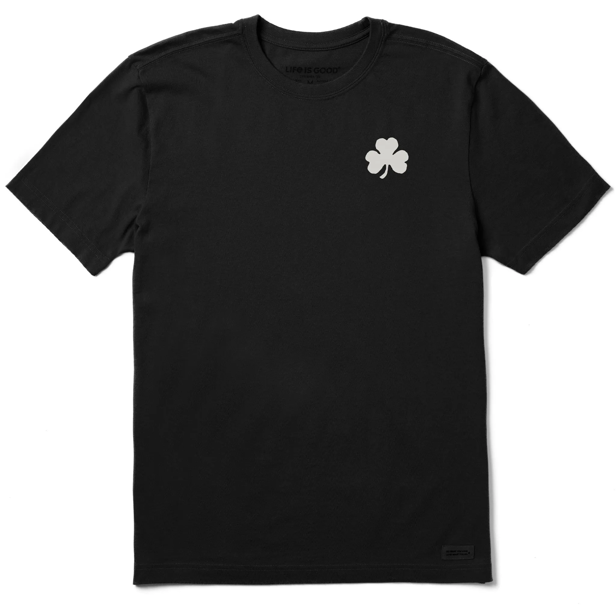 Men's Bert's Shamrock Short Sleeve Crusher Tee Life is Good