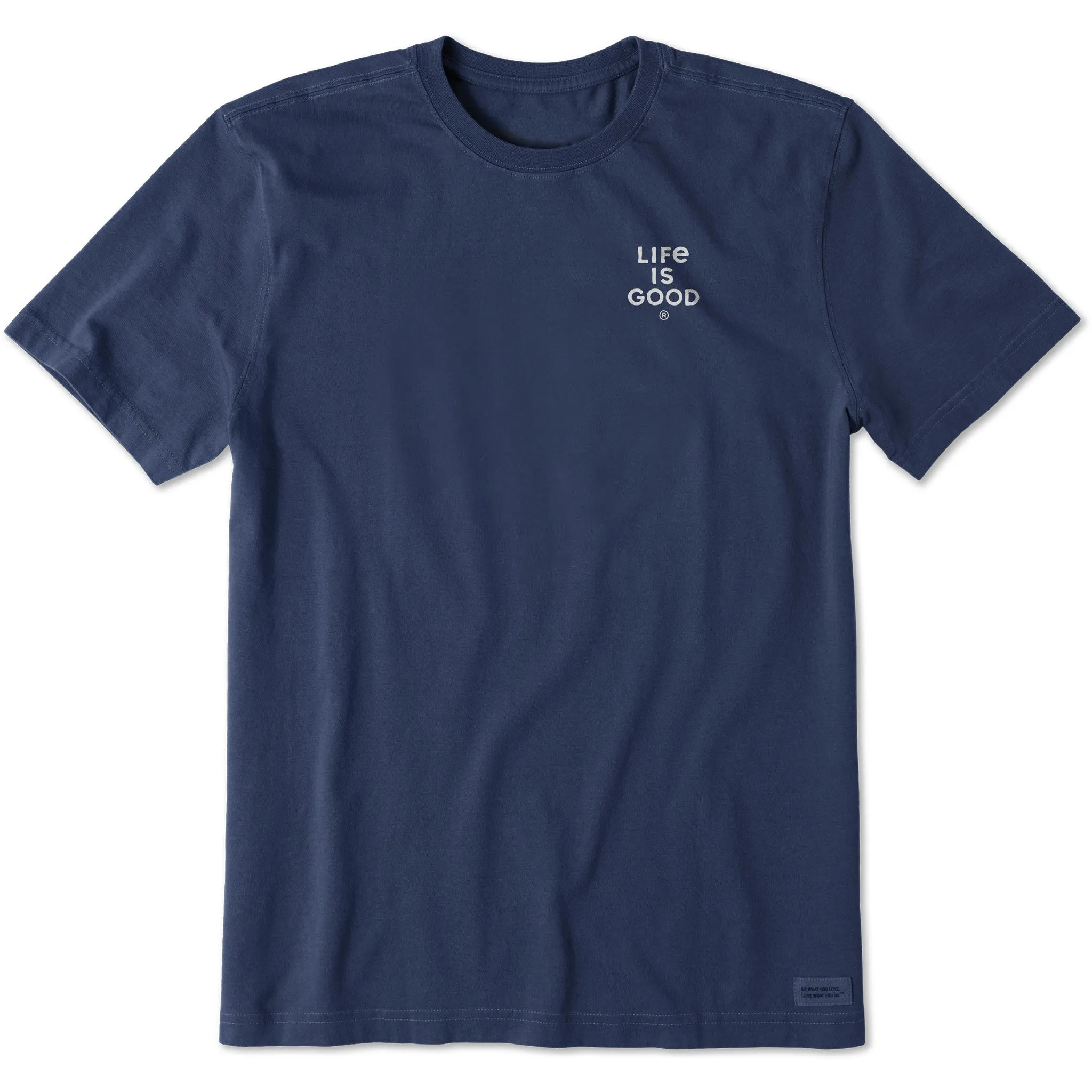 Men's Bert's Stacked LIG Short Sleeve Crusher Tee Life is Good