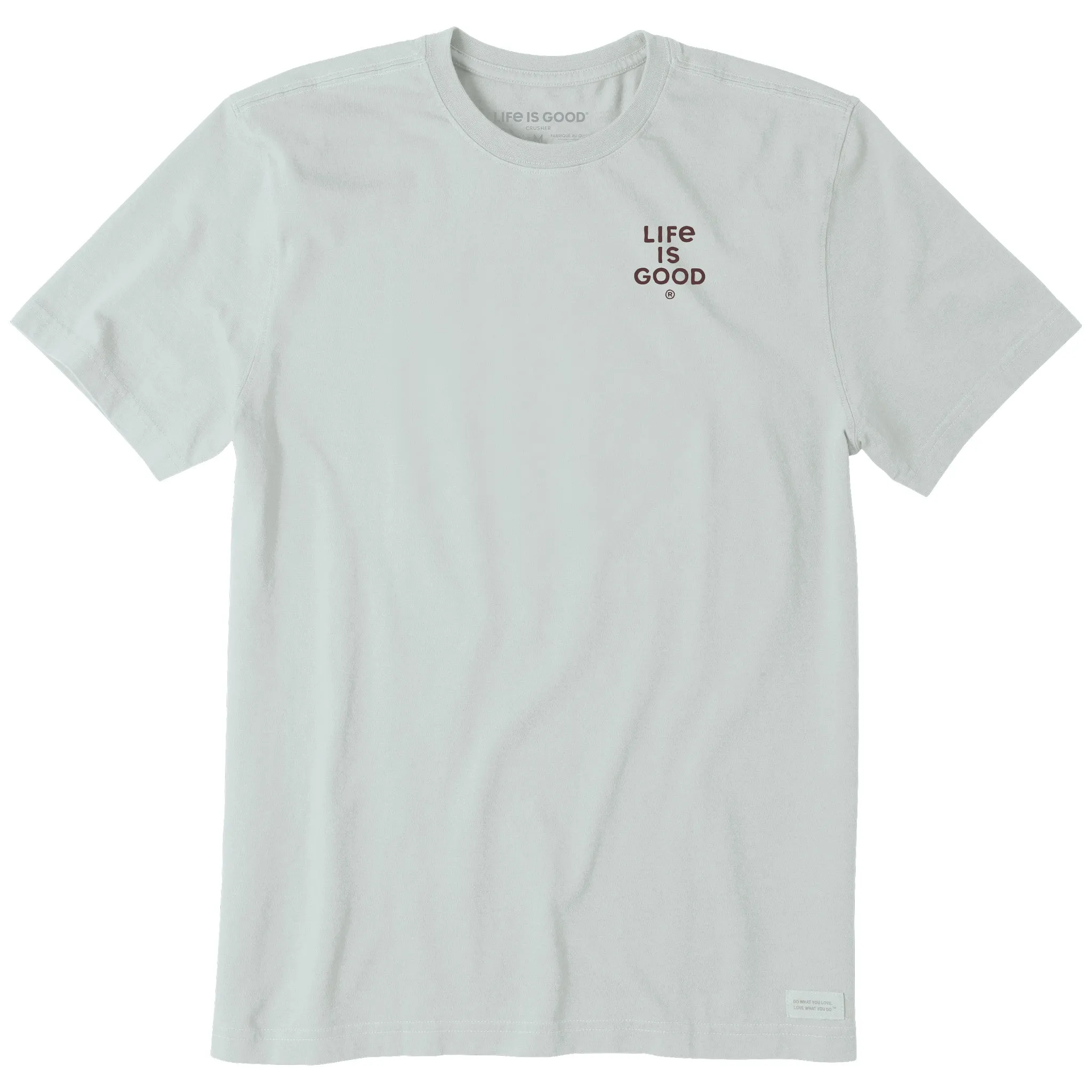 Men's Bert's Stacked LIG Short Sleeve Crusher Tee Life is Good