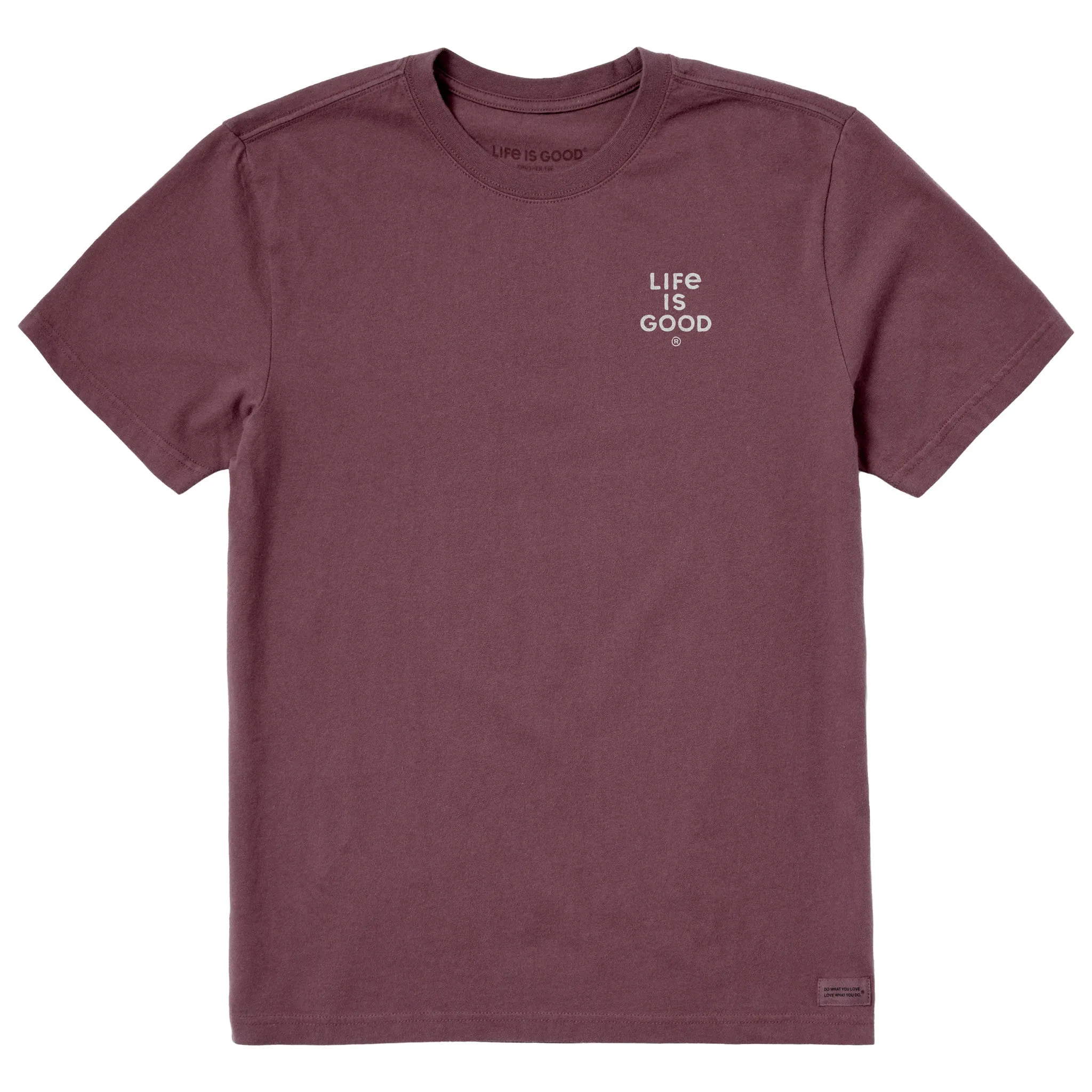 Men's Bert's Stacked LIG Short Sleeve Crusher Tee Life is Good