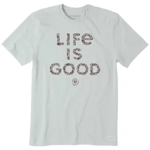 Men's Bert's Stacked Smashing LIG Short Sleeve Crusher Tee Life is Good