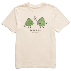 Men's Best Buds Short Sleeve Crusher Tee Life is Good
