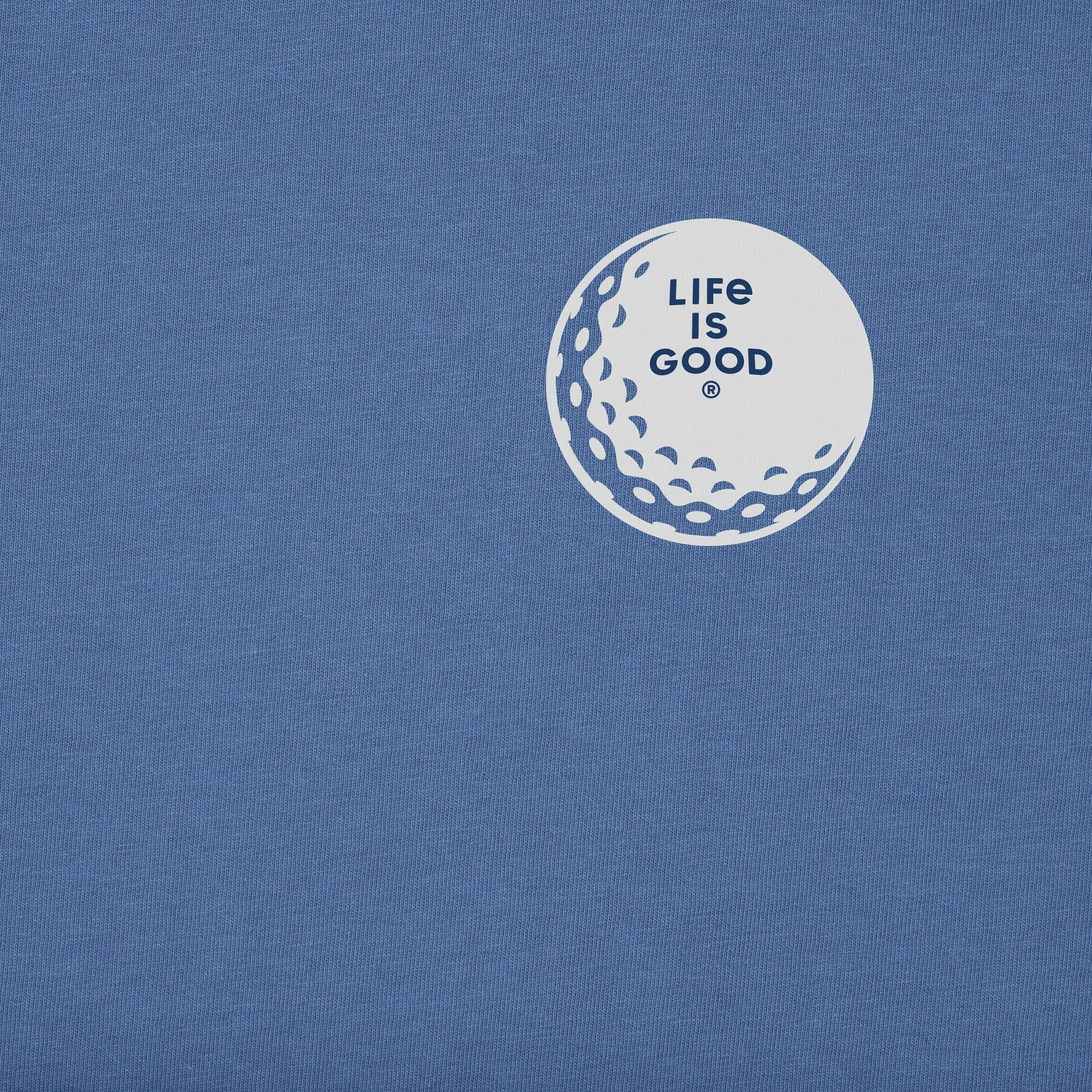 Men's Best Grandpa by Par Golf Short Sleeve Tee Life is Good