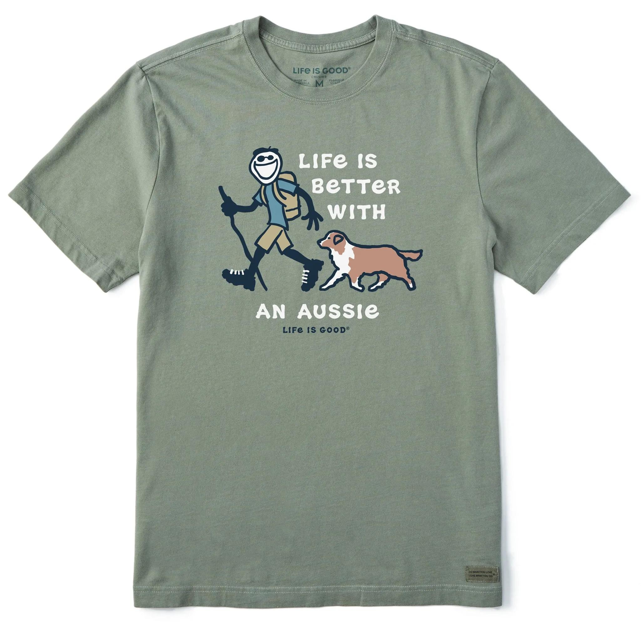 Men's Better With an Aussie Jake Short Sleeve Tee Life is Good