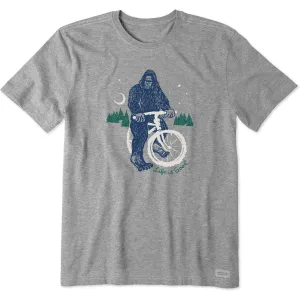 Men's Big Foot Bike Short Sleeve Tee Life is Good