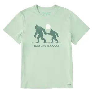 Men's Bigfoot Dad Life is Good Short Sleeve Tee Life is Good