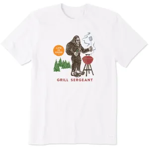 Men's Bigfoot Grill Sergeant Short Sleeve Tee Life is Good