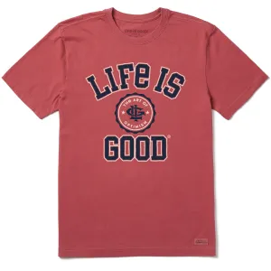 Men's Branded Seal Short Sleeve Crusher Tee Life is Good