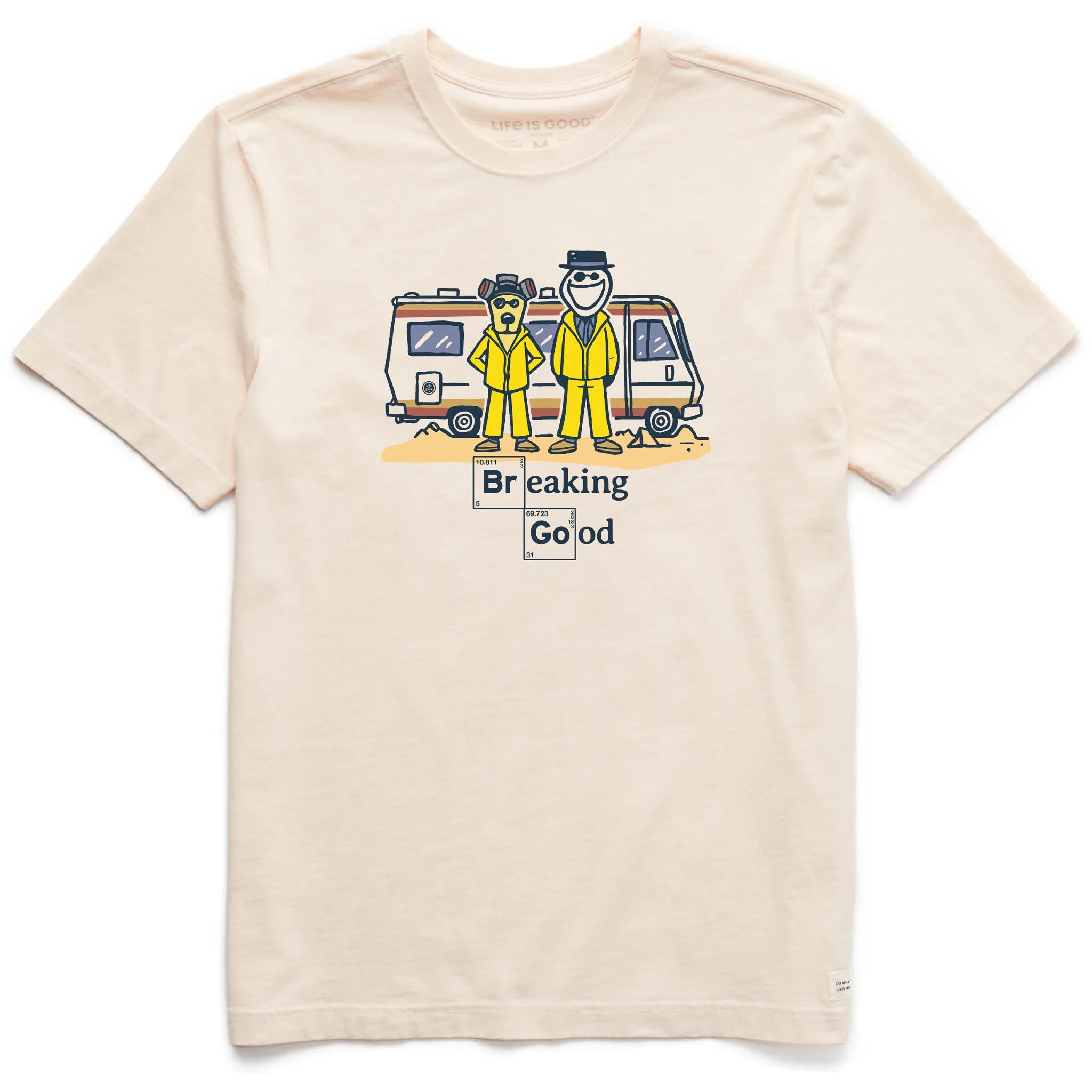 Men's Breaking Good Short Sleeve Crusher Tee Life is Good