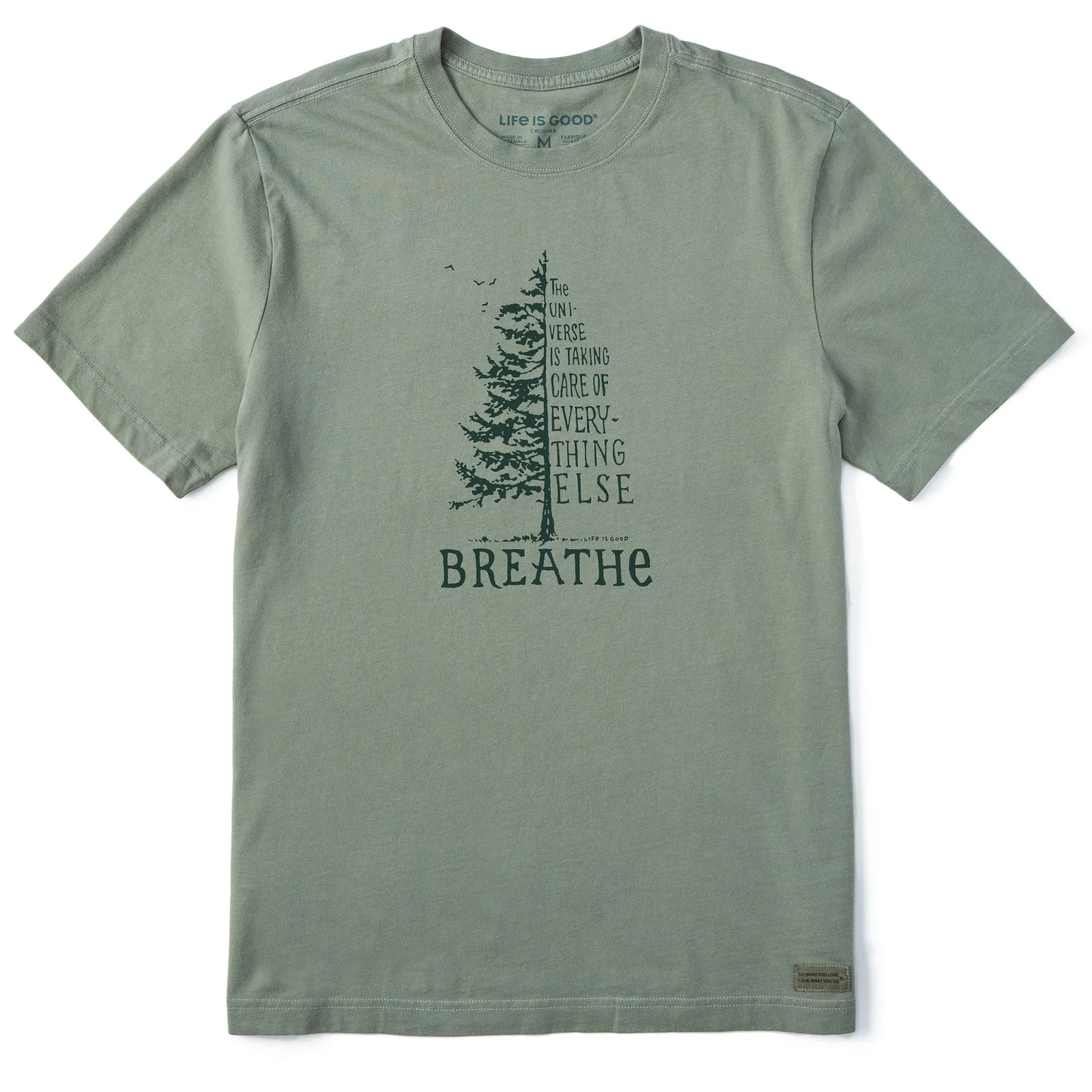 Men's Breathe Tree Short Sleeve Crusher Tee Life is Good
