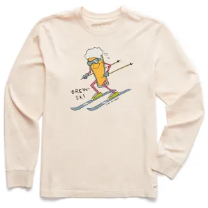 Men's Brewski Long Sleeve Crusher-LITE Tee Life is Good