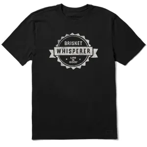 Men's Brisket Whisperer Short Sleeve Tee Life is Good