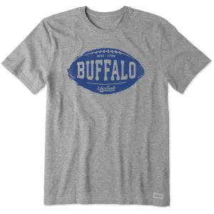 Men's Buffalo Football Short Sleeve Crusher Tee Life is Good