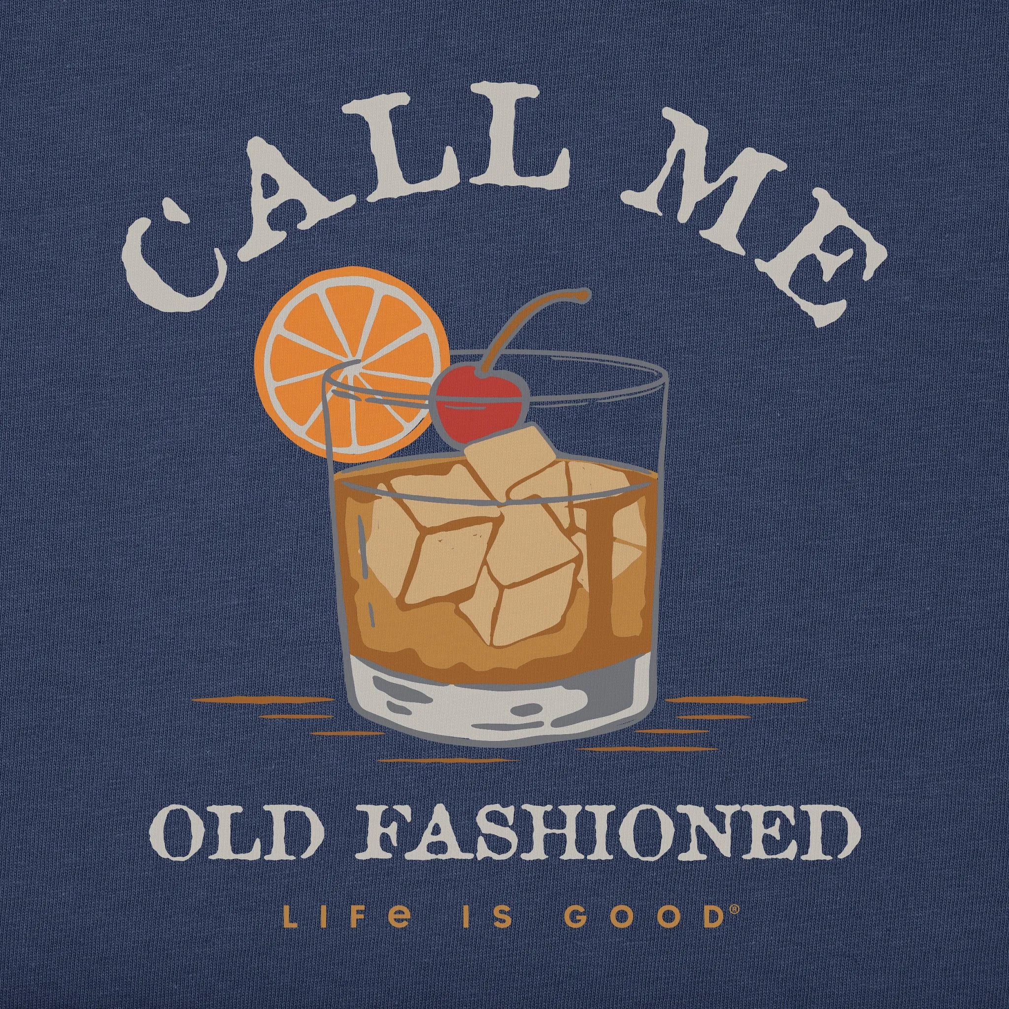 Men's Call Me Old Fashioned Long Sleeve Crusher Tee Life is Good