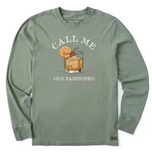 Men's Call Me Old Fashioned Long Sleeve Crusher Tee Life is Good