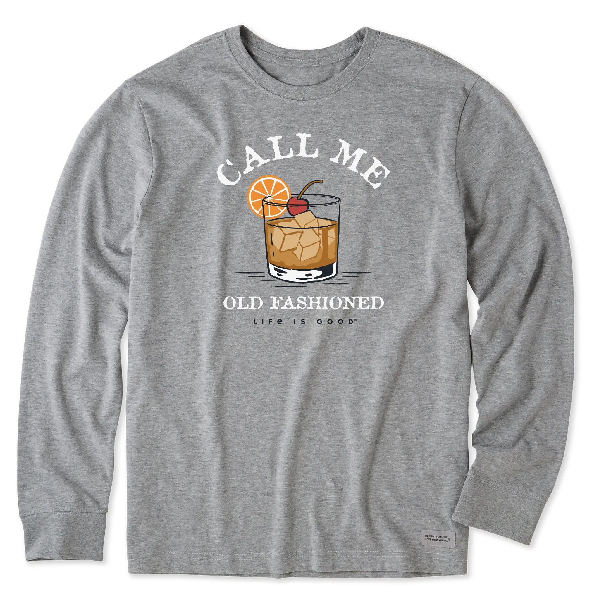 Men's Call Me Old Fashioned Long Sleeve Crusher Tee Life is Good