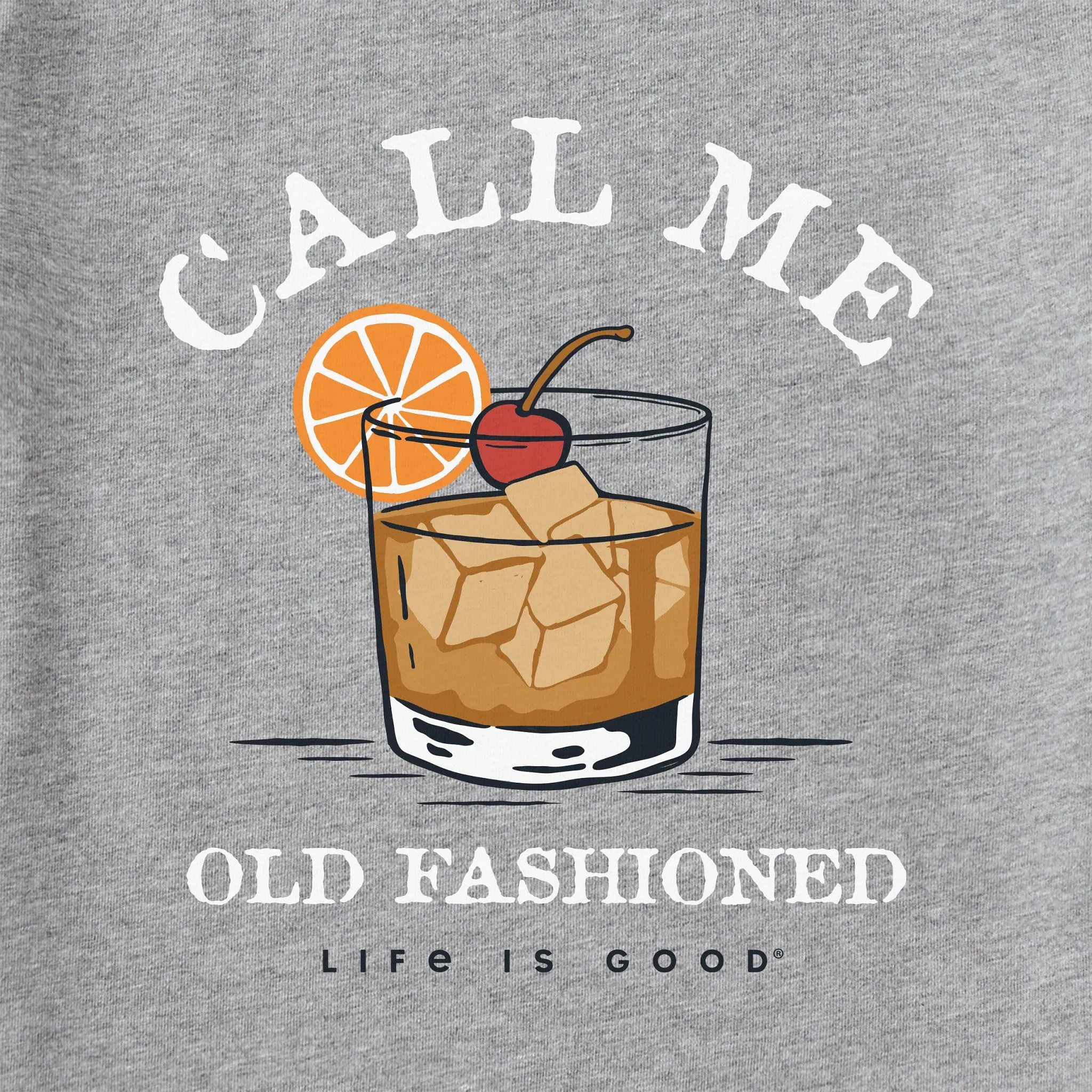 Men's Call Me Old Fashioned Long Sleeve Crusher Tee Life is Good