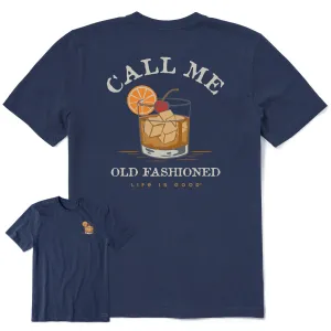 Men's Call Me Old Fashioned Short Sleeve Crusher Tee Life is Good
