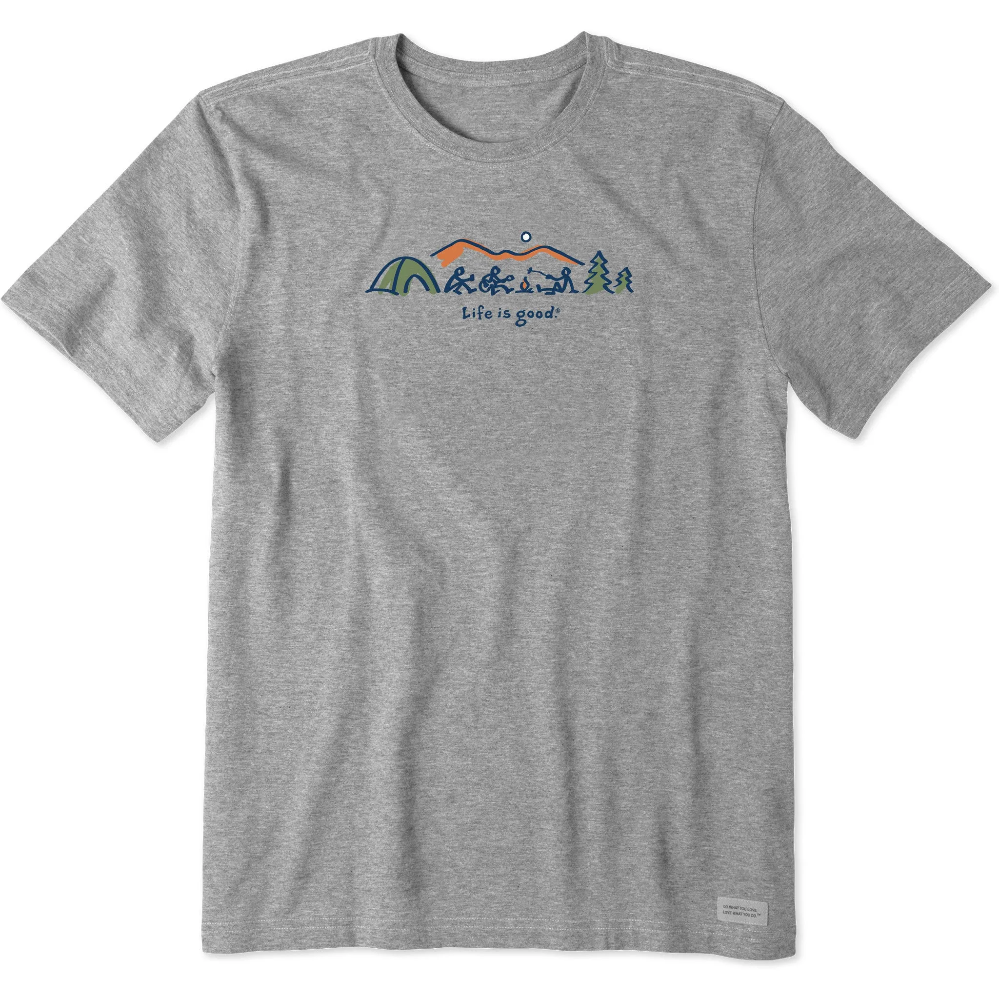 Men's Camp Horizon Short Sleeve Crusher Tee Life is Good