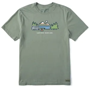 Men's Camp More Lakeside Camper Short Sleeve Tee Life is Good