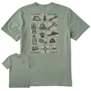 Men's Camp More Short Sleeve Tee Life is Good
