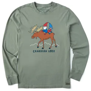 Men's Canadian Uber Long Sleeve Crusher Tee Life is Good