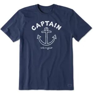 Men's Captain Wedding Short Sleeve Crusher Tee Life is Good