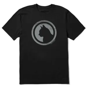 Men's Cat Coin Short Sleeve Tee Life is Good