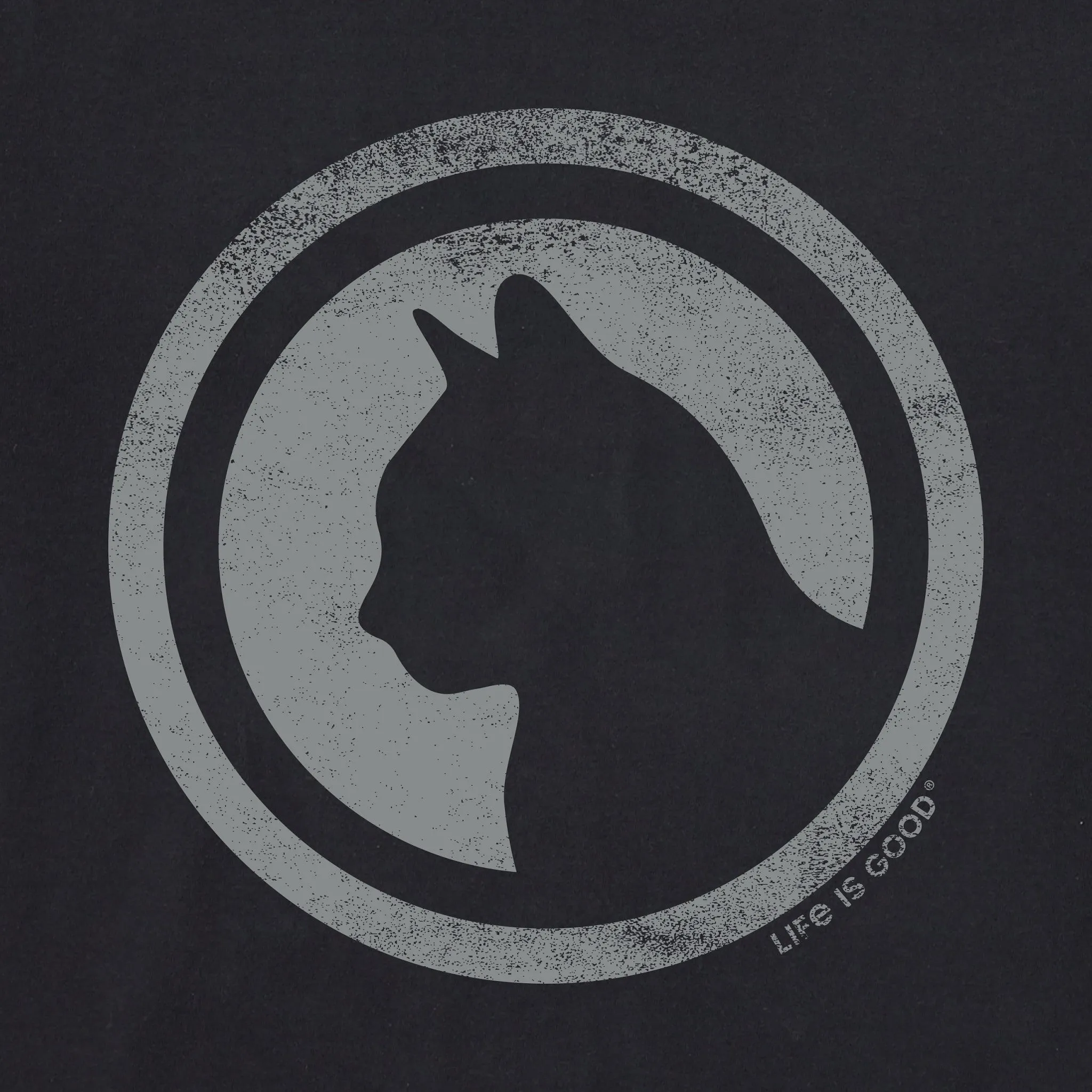 Men's Cat Coin Short Sleeve Tee Life is Good