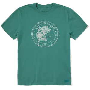 Men's Catch You Later Fish Short Sleeve Crusher Tee Life is Good