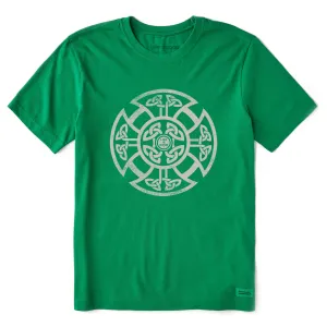 Men's Celtic Knots Short Sleeve Crusher Tee Life is Good