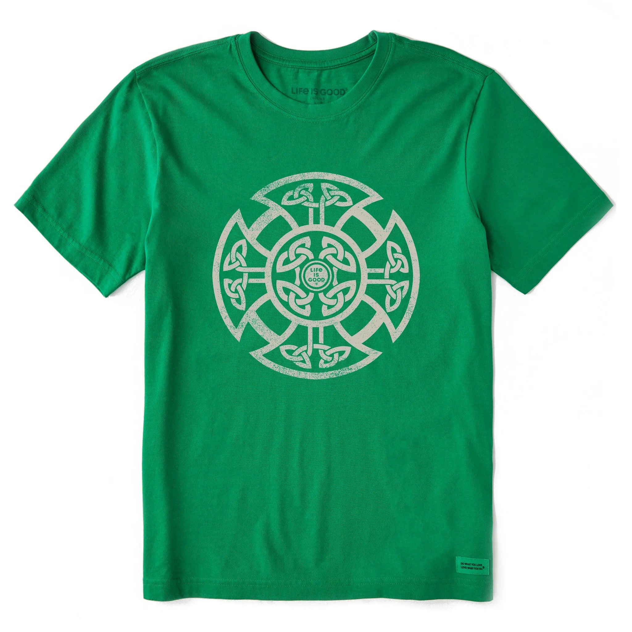 Men's Celtic Knots Short Sleeve Crusher Tee Life is Good